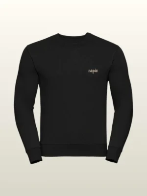 Crewneck z haftem według Twojego projektu - mały rozmiar haftu