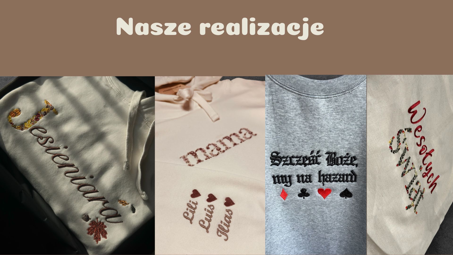 Realizacje sklepu Happy Threads